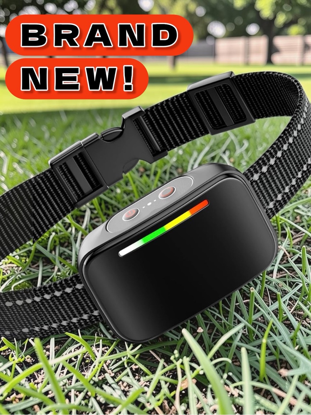 🐶 Kiuluta Automatic Dog Bark Collar – Rechargeable, Waterproof